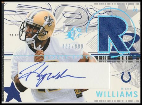 X 173 Ricky Williams